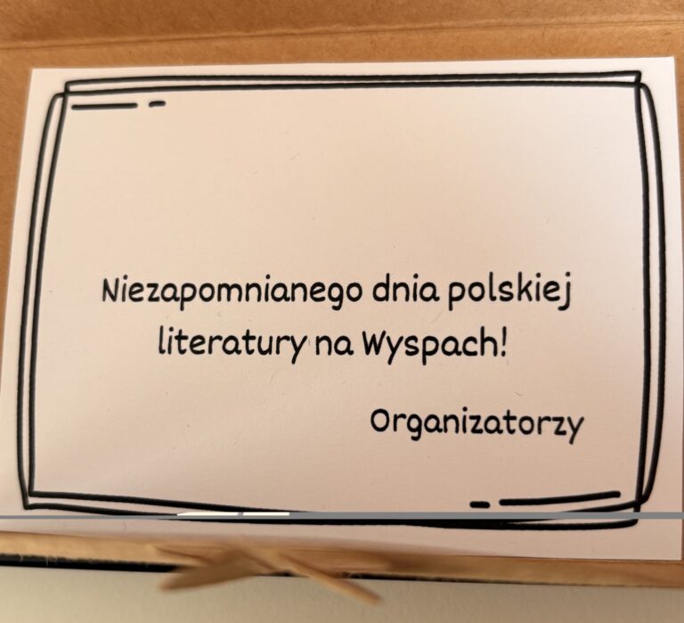 Targi książki Londyn - motto